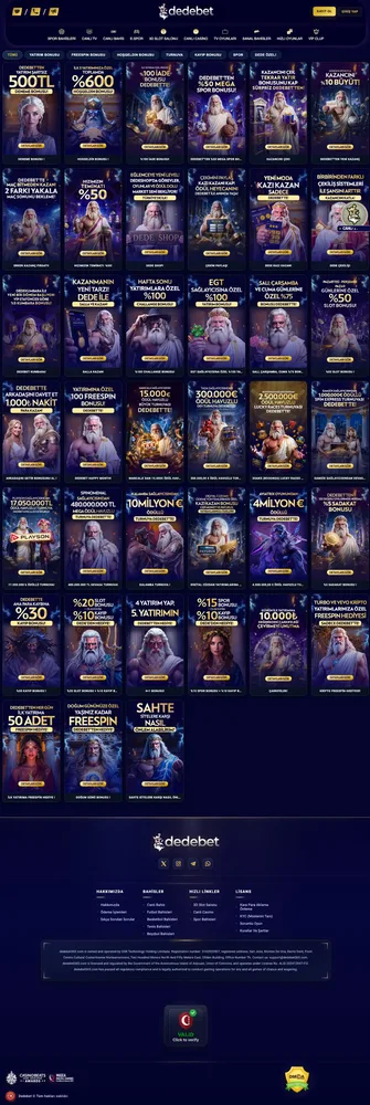dedebet bonus kampanyaları